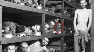 Elie is Circled in Red in Buchenwald Concentration Camp