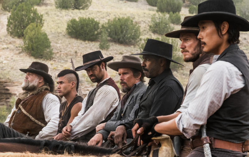 The Magnificent Seven, a remake of the 1960 film of the same name, which was a English remake of the iconic Seven Samurai (1954) by Japanese film maker Akira Kurosawa, is a star studded action western, led by Denzel Washington, Chris Pratt, and Ethan Hawke. The Magnificent Seven opens on September 23.