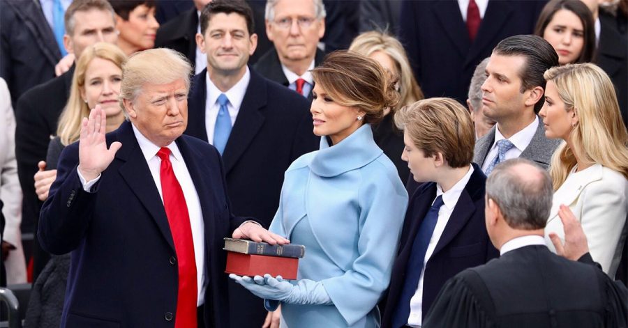 Donald Trump Sworn in as 45th President