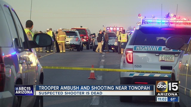 Trooper Ambushed Near Tonopah