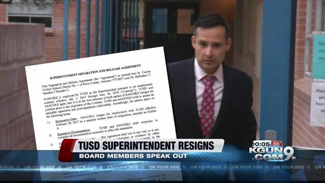 TUSD Superintendent H.T. Sanchez Calls It Quits