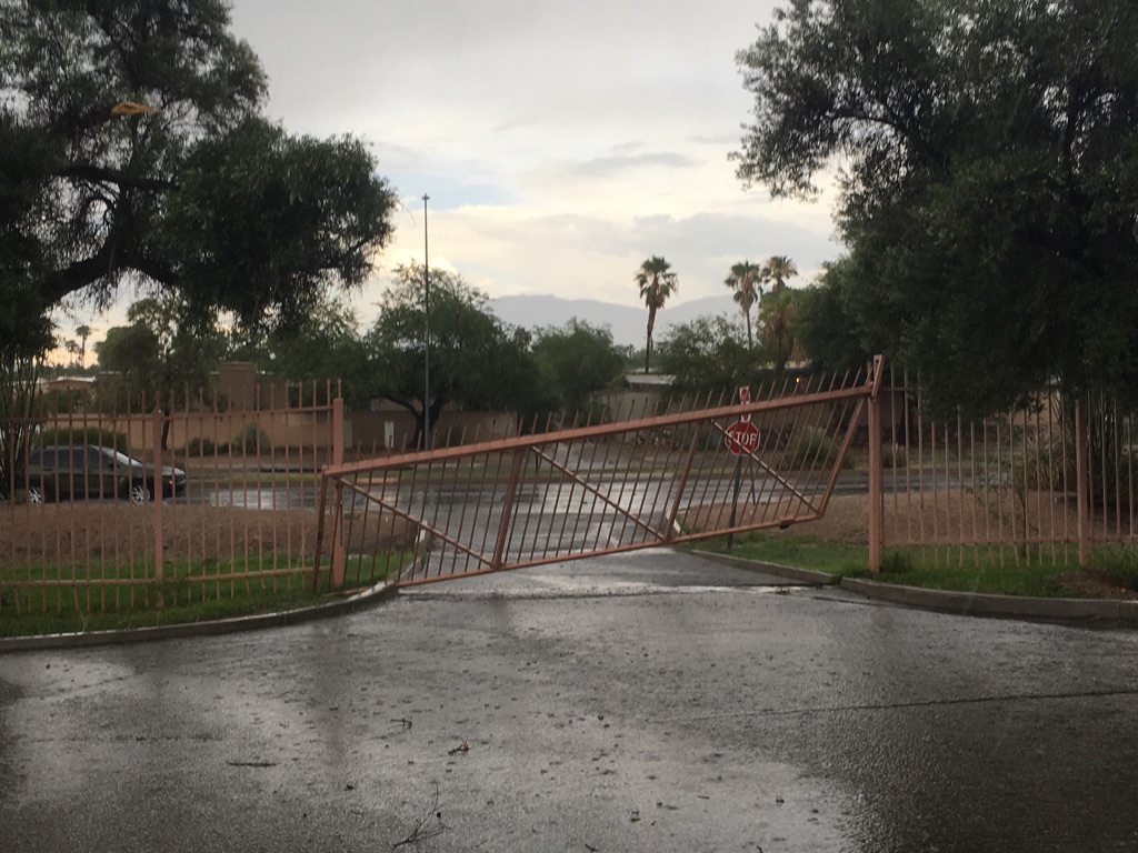 Tucson Microburst Storm Leaves Tons of Damage in Its Wake