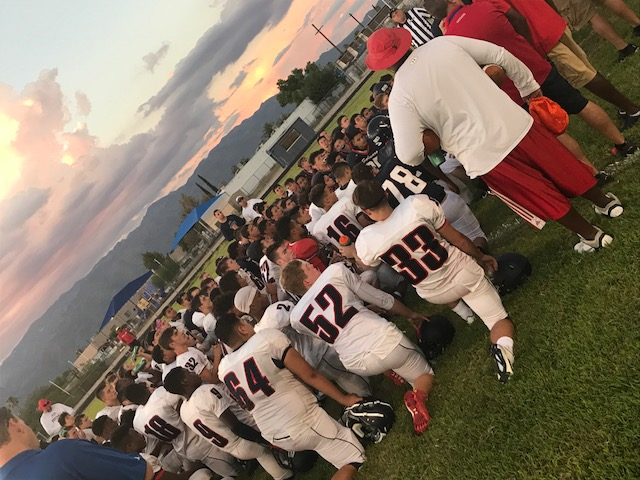 Red and Blue Scrimmage Game Kicks Off Football Season