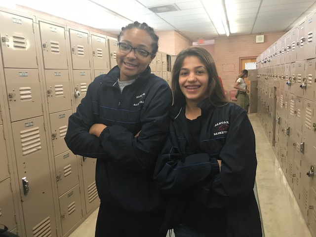 Two Female Freshmen Make Varsity B-Ball Team