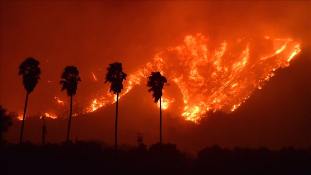 Uncontrolled Wildfires Devastate California