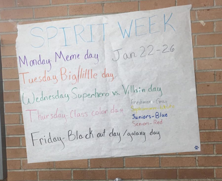 Spirit Week is Coming Again