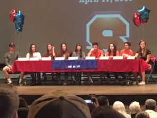 Nine SHS Athletes Commit on 2018 Signing Day