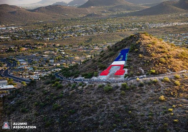 Dark Day For "A" Mountain