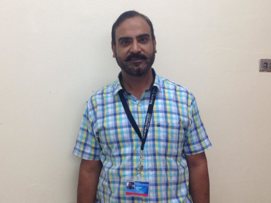 Sahuaro Welcomes Mr. Singh - New Teacher From India