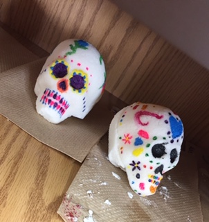 Día De Los Muertos Culture Experienced in Art Class