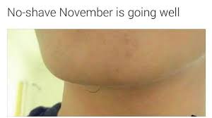 No-Shave November