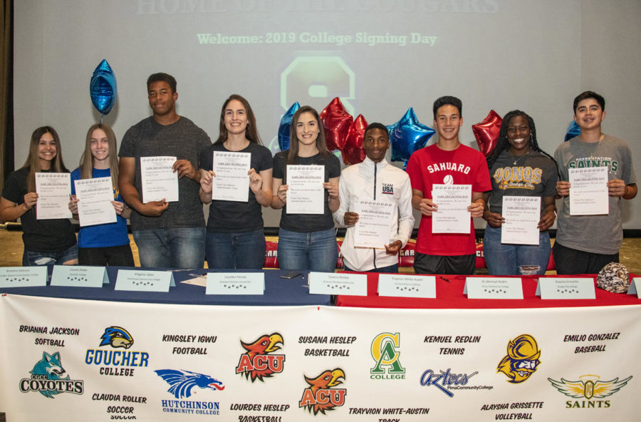 Nine Student Athletes Sign