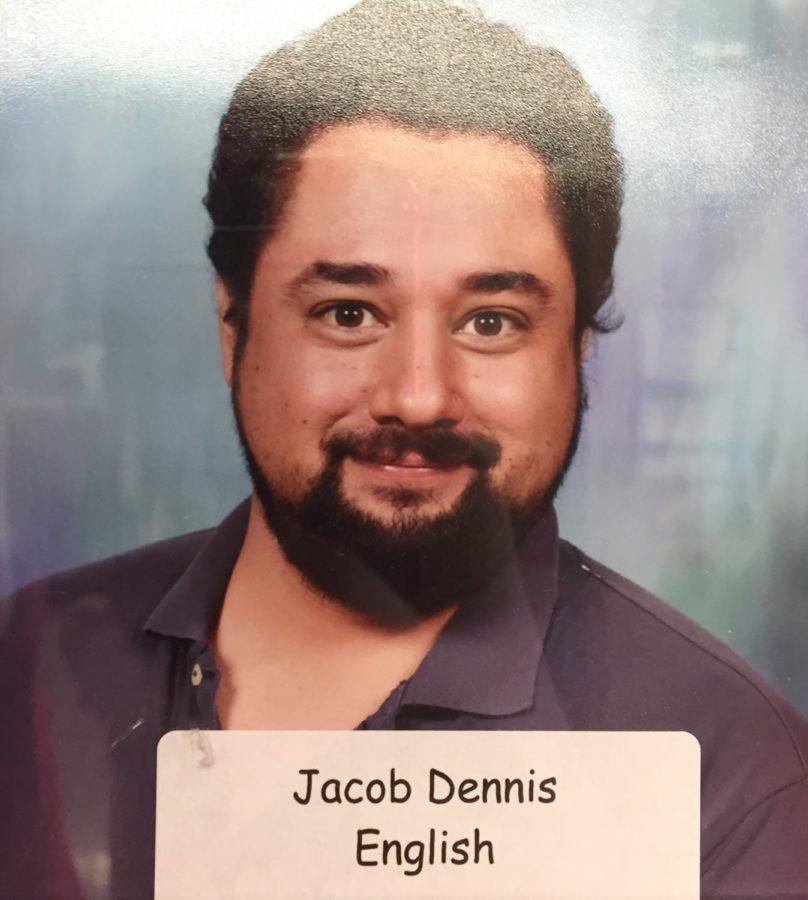 Mr. Dennis' staff picture taken in the summer of 2017 