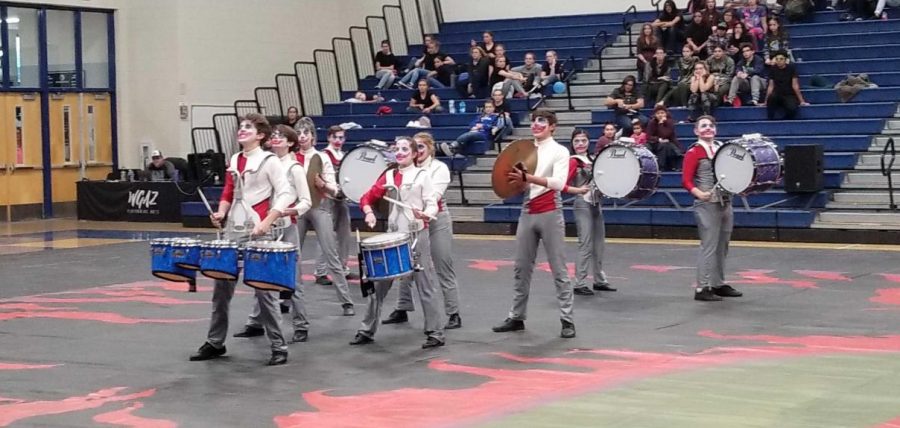 First competition of the 2020 indoor drumline season at Ironwood Ridge. 