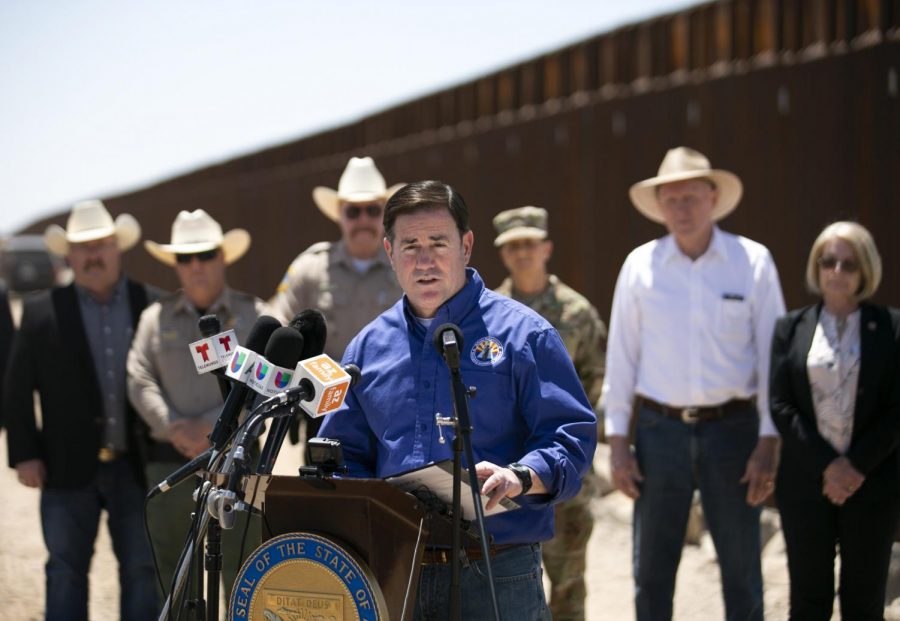 Arizona Governor Doug Ducey Deploys National Guard to U.S.-Mexico Border