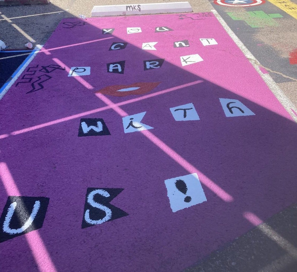 Sahuaro Seniors Make Their Mark on School Parking Lot