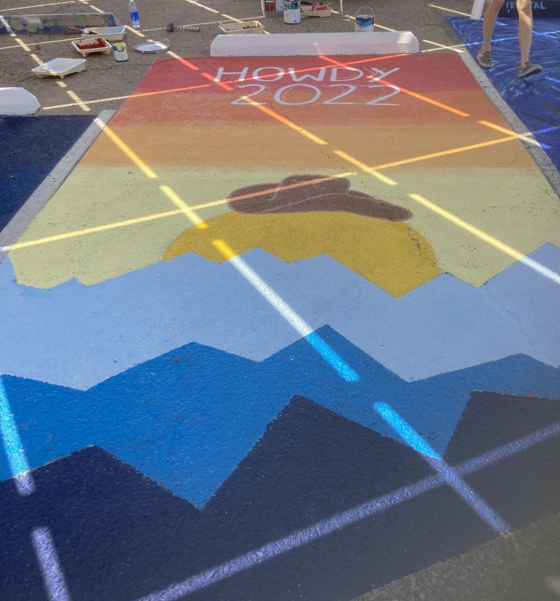 Sahuaro Seniors Make Their Mark on School Parking Lot