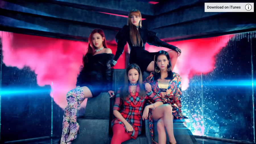 Blackpink serving glitz and glamour in their "Ddu-Ddu-Du" music video. 