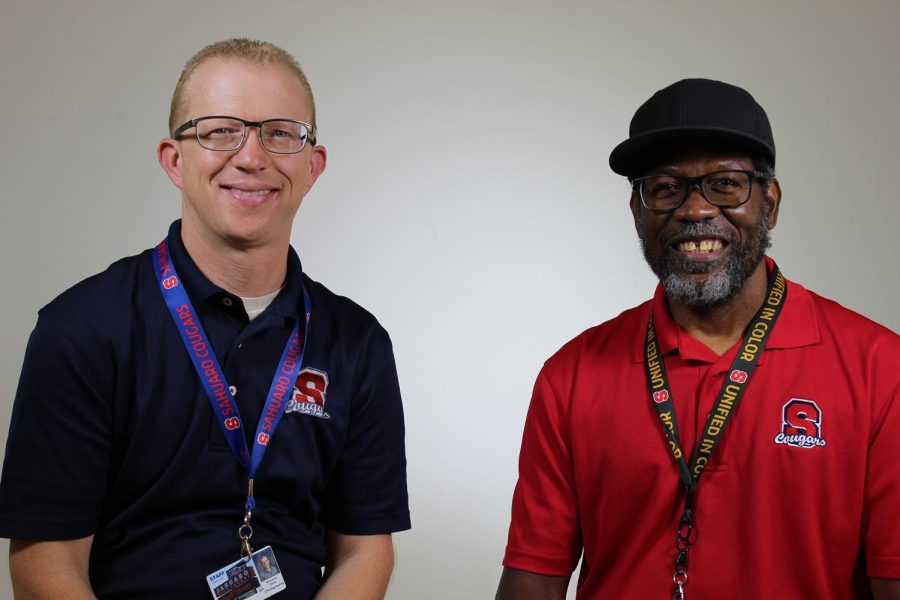 Ben Davis and Dr. Charles Collingwood, both members of the Noyce Borderland Master Teacher Fellows