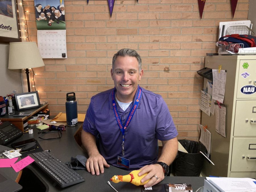 Sahuaro's New College and Career Counselor - Mr. Haynes