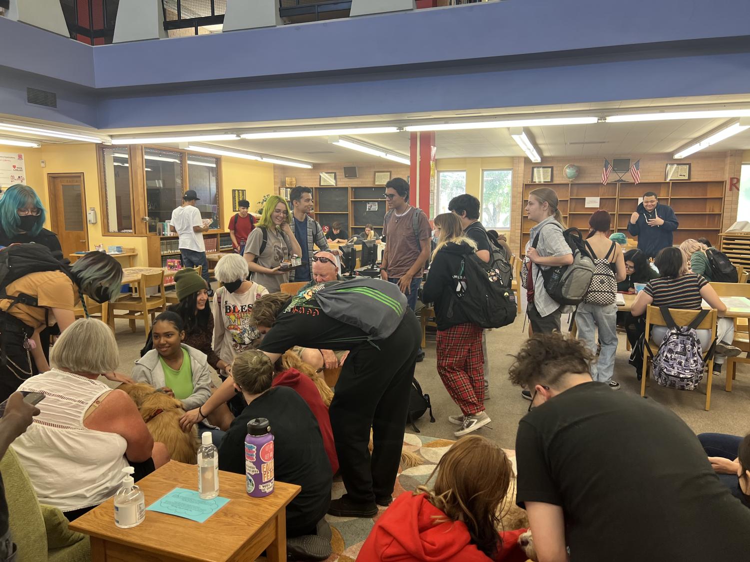 Sahuaro Participates in Mental Health Awarness Month with Puppies