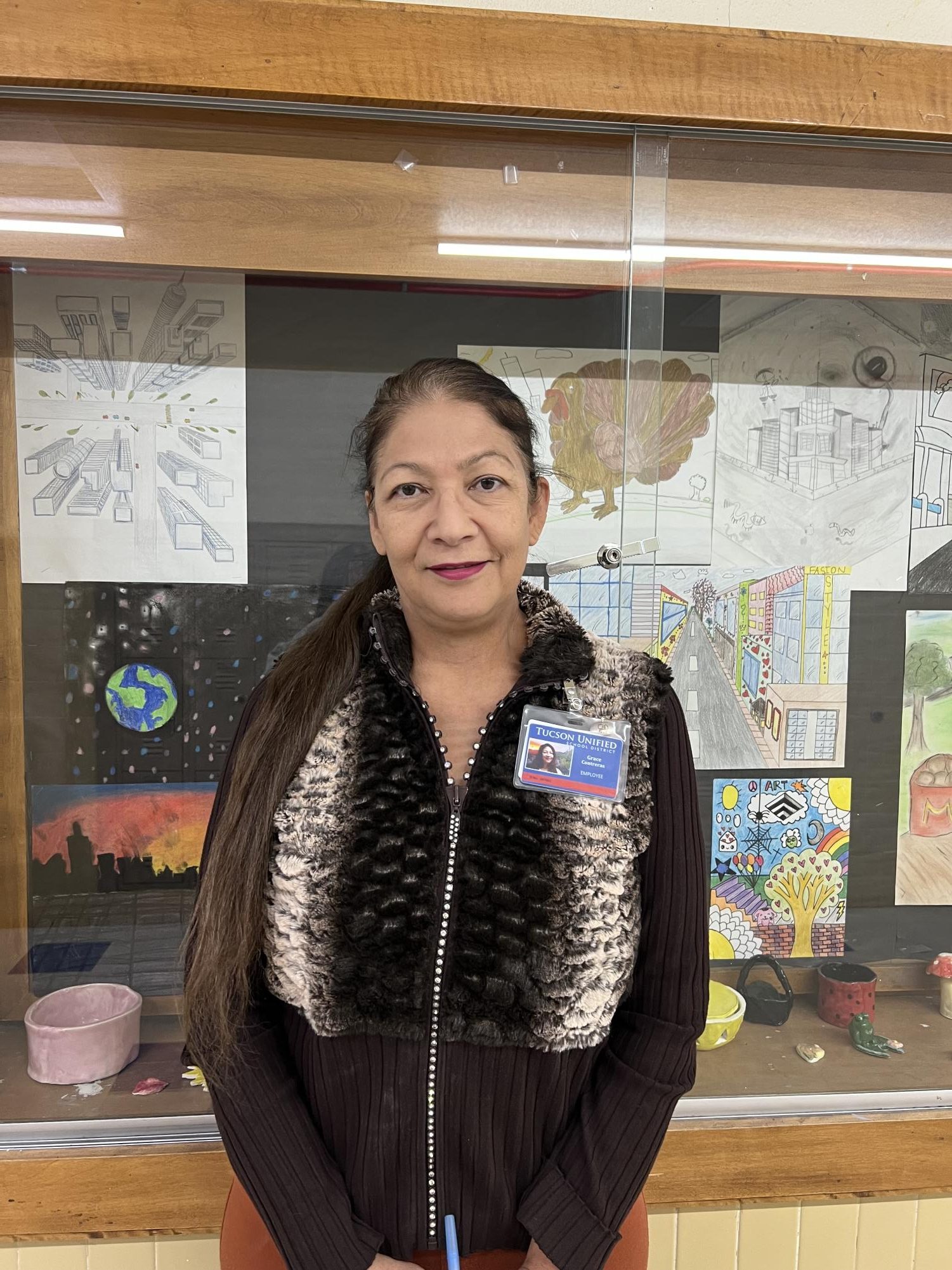 New Sahuaro Art Teacher Shares Her Mediums