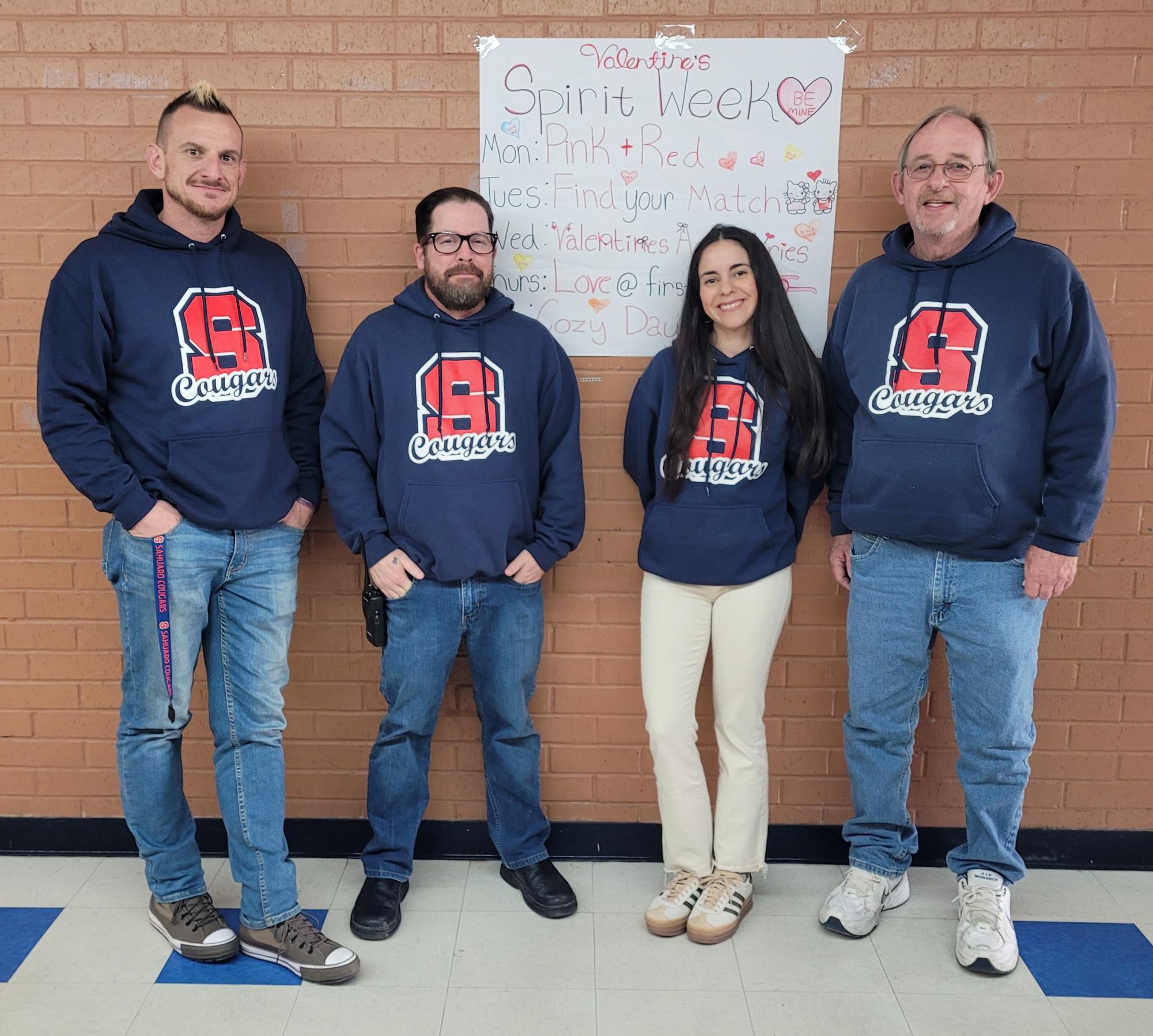 Sahuaro's Valentine's Spirit Week!