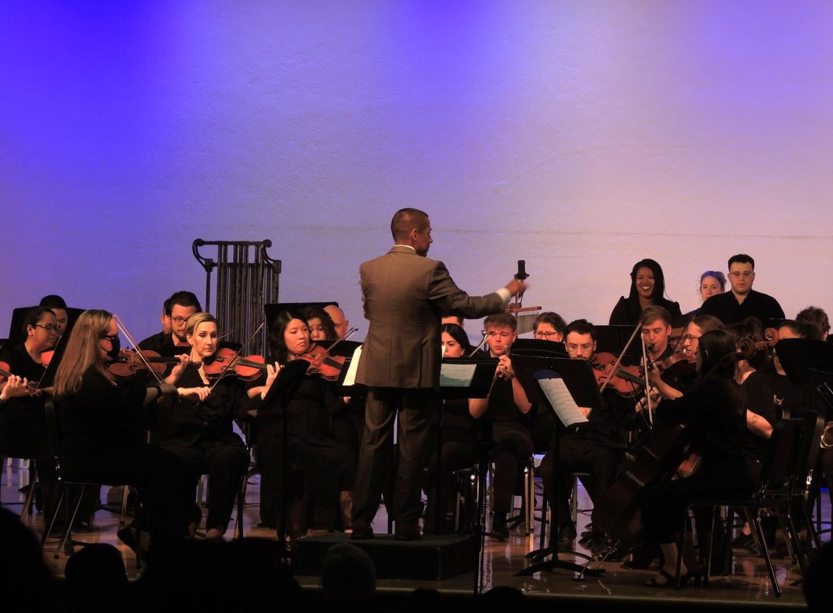 Dr. Trujillo Conducting at the Superintendent's Concert on April 3rd, 2024.