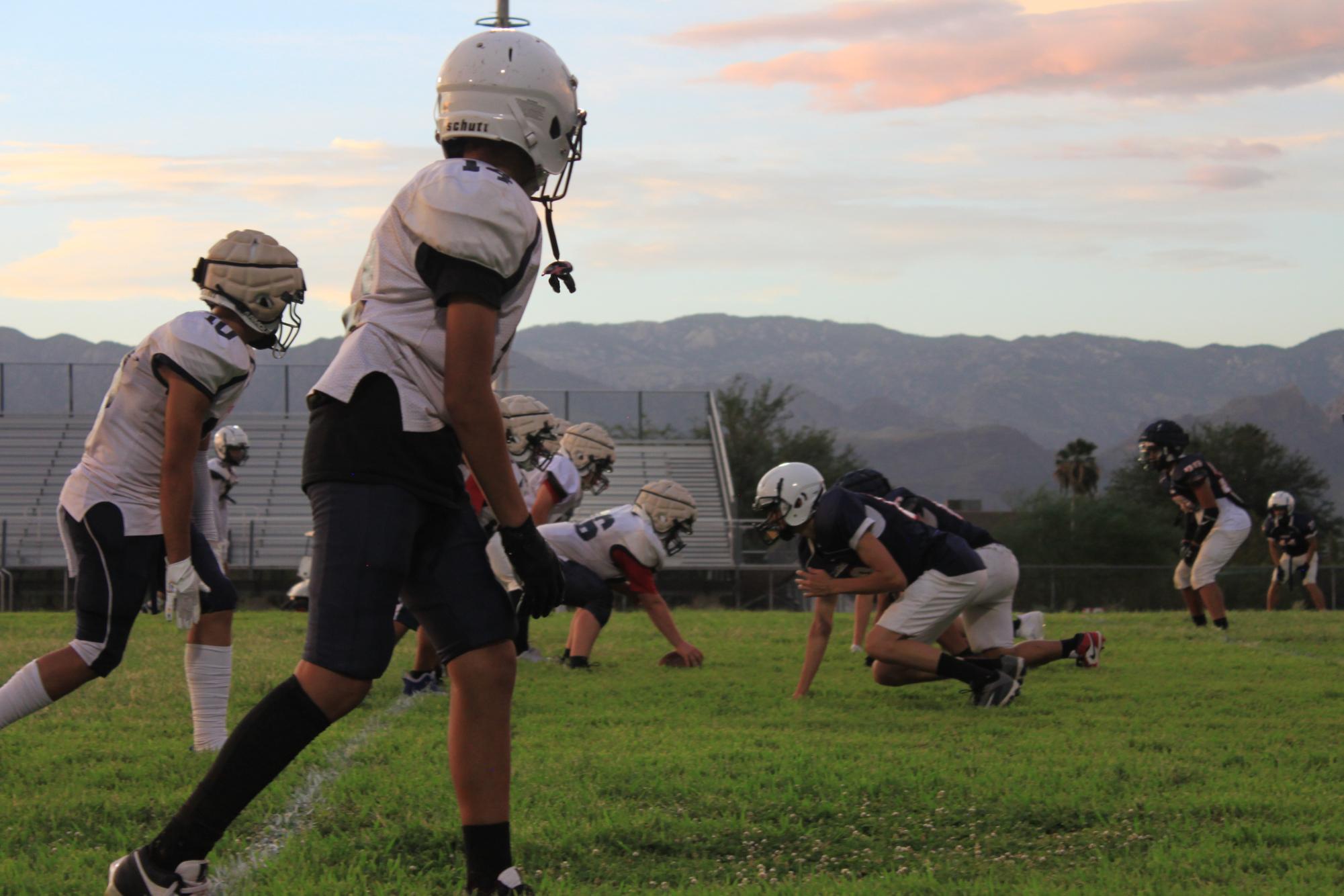 Red vs Blue Scrimmage Kicks Off the Season