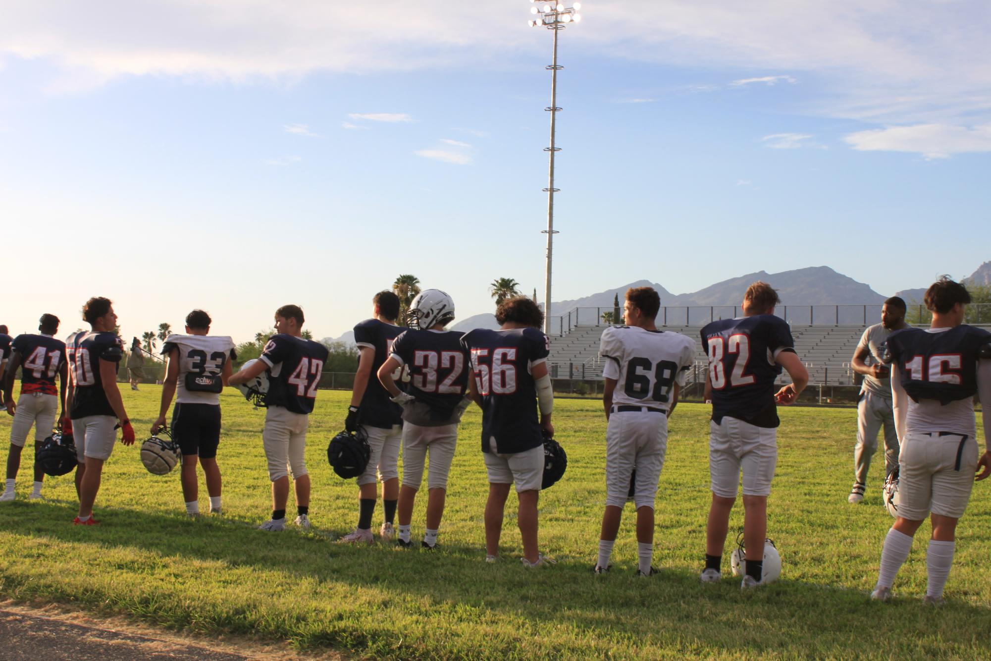 Red vs Blue Scrimmage Kicks Off the Season