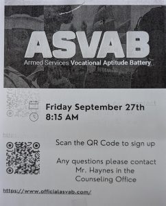 ASVAB Testing