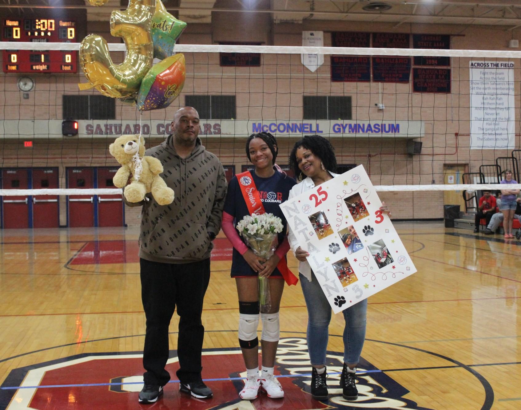 Girl's Volleyball Senior Night