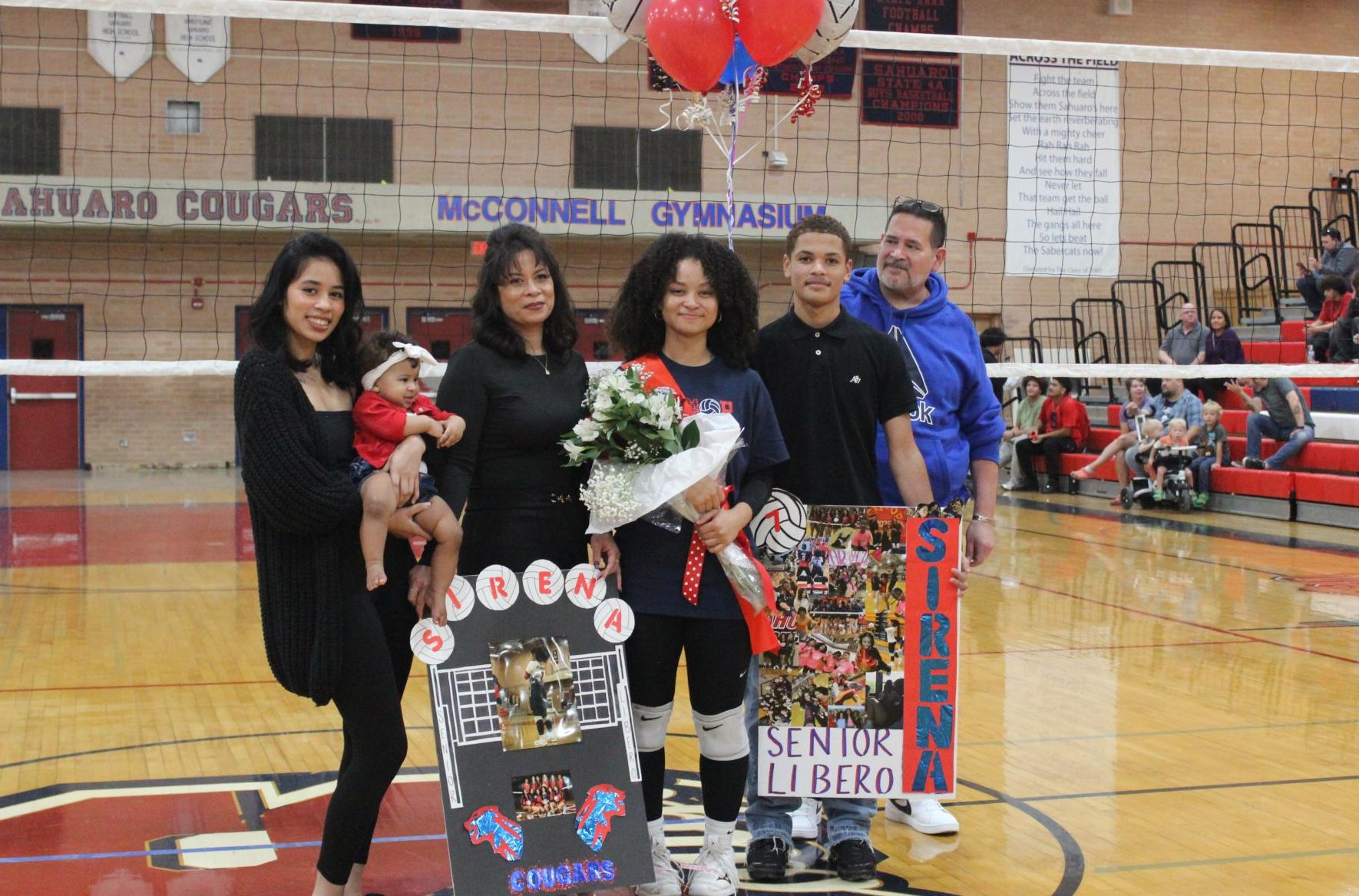 Girl's Volleyball Senior Night