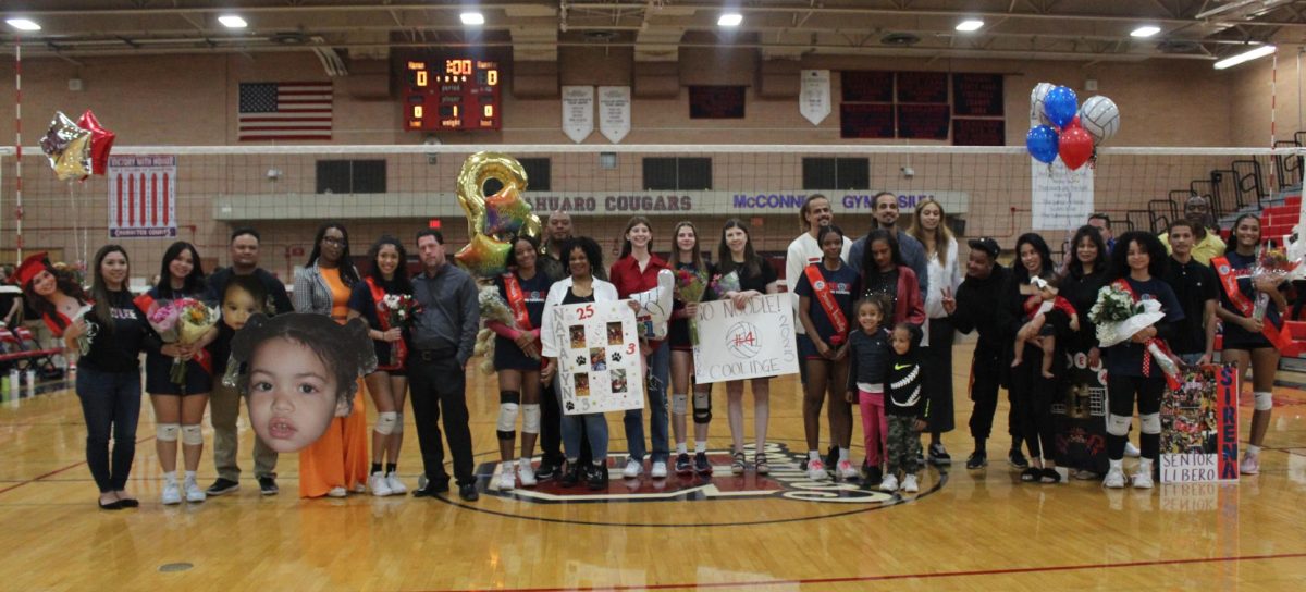 Seniors with their families