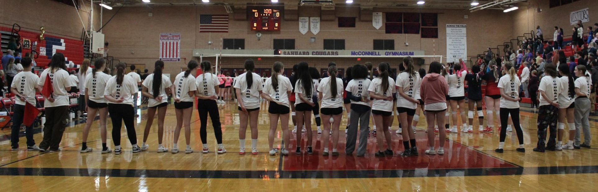 Girl's Volleyball Senior Night