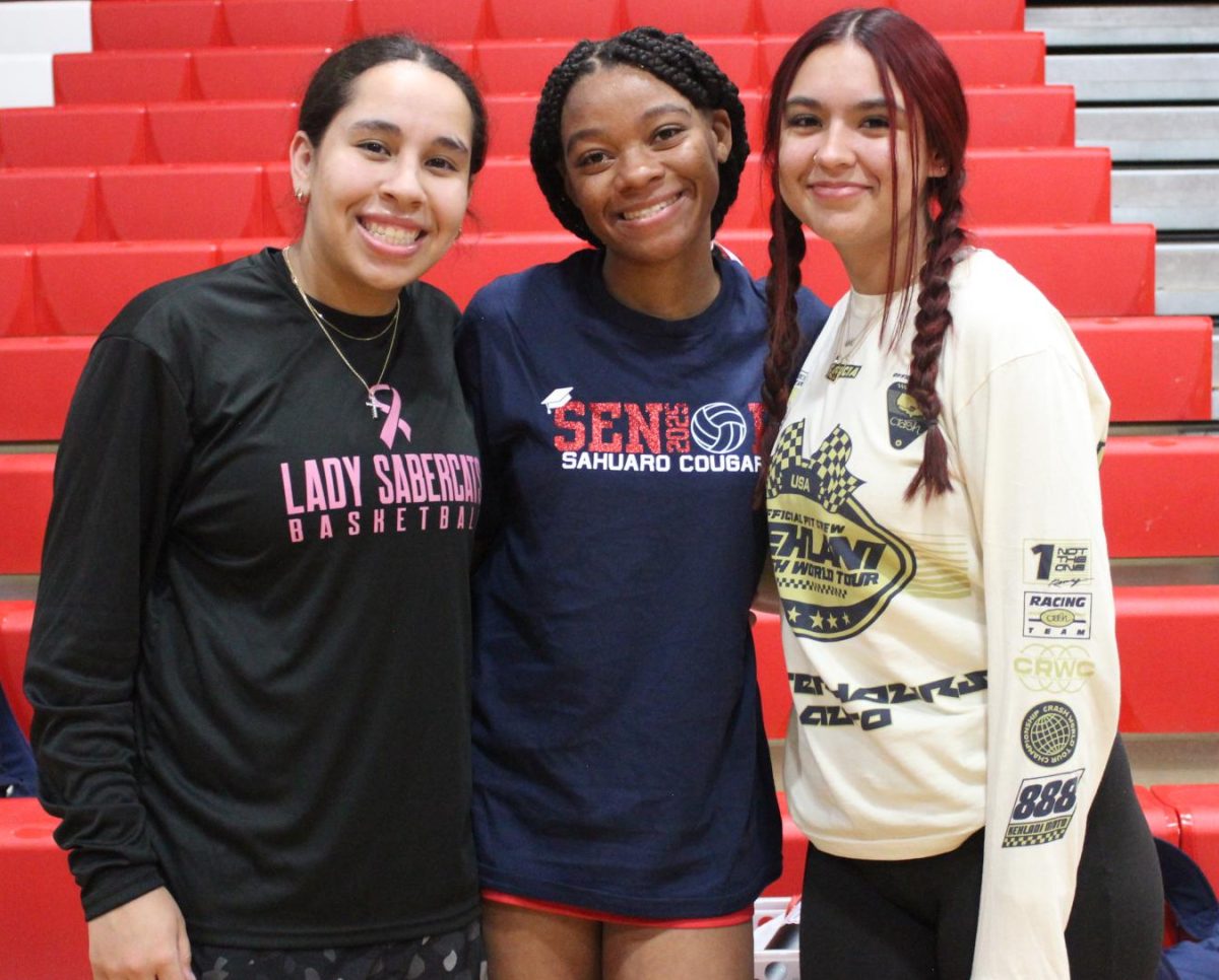 Melia Graham, Natalynn Howell, and Lacey Blotkamp