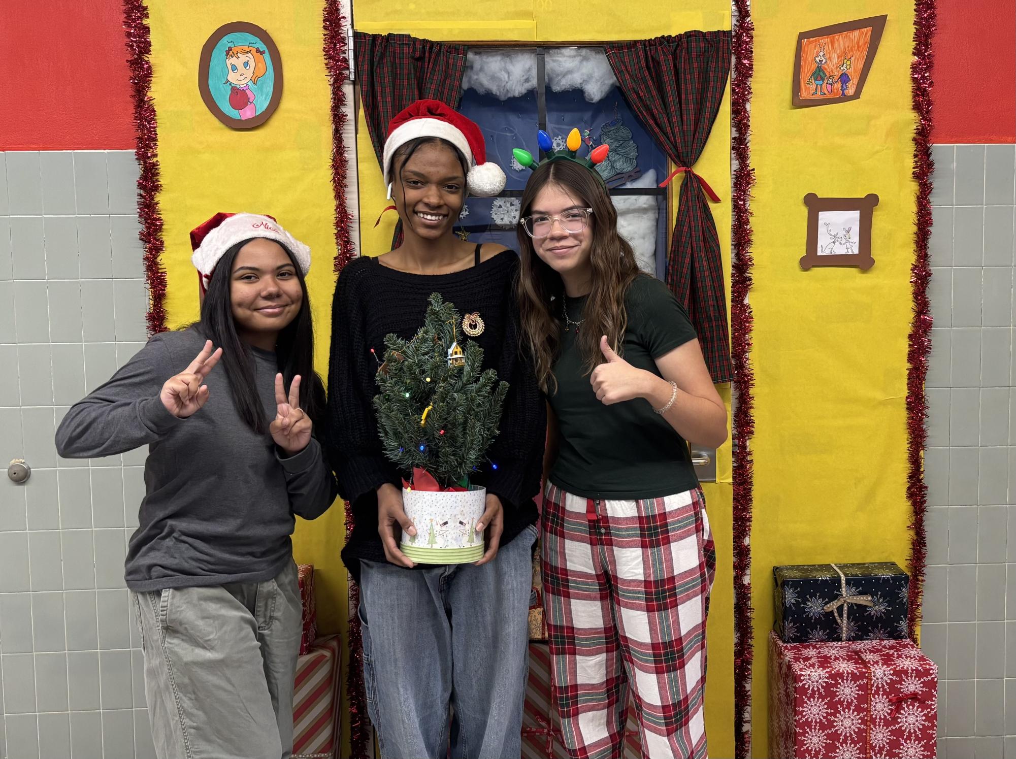 Christmas Spirit Courses Through Sahuaro