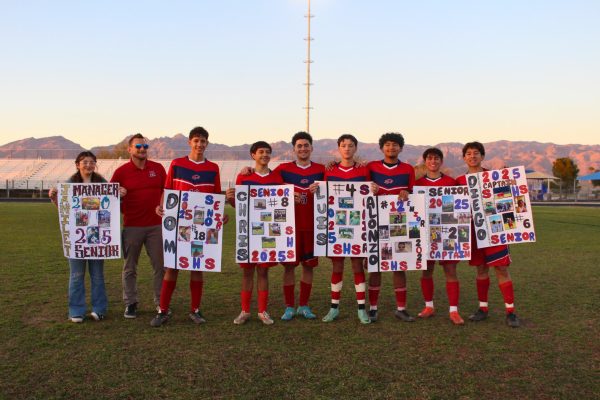 Ending the Season Strong – Boys Soccer Senior Night