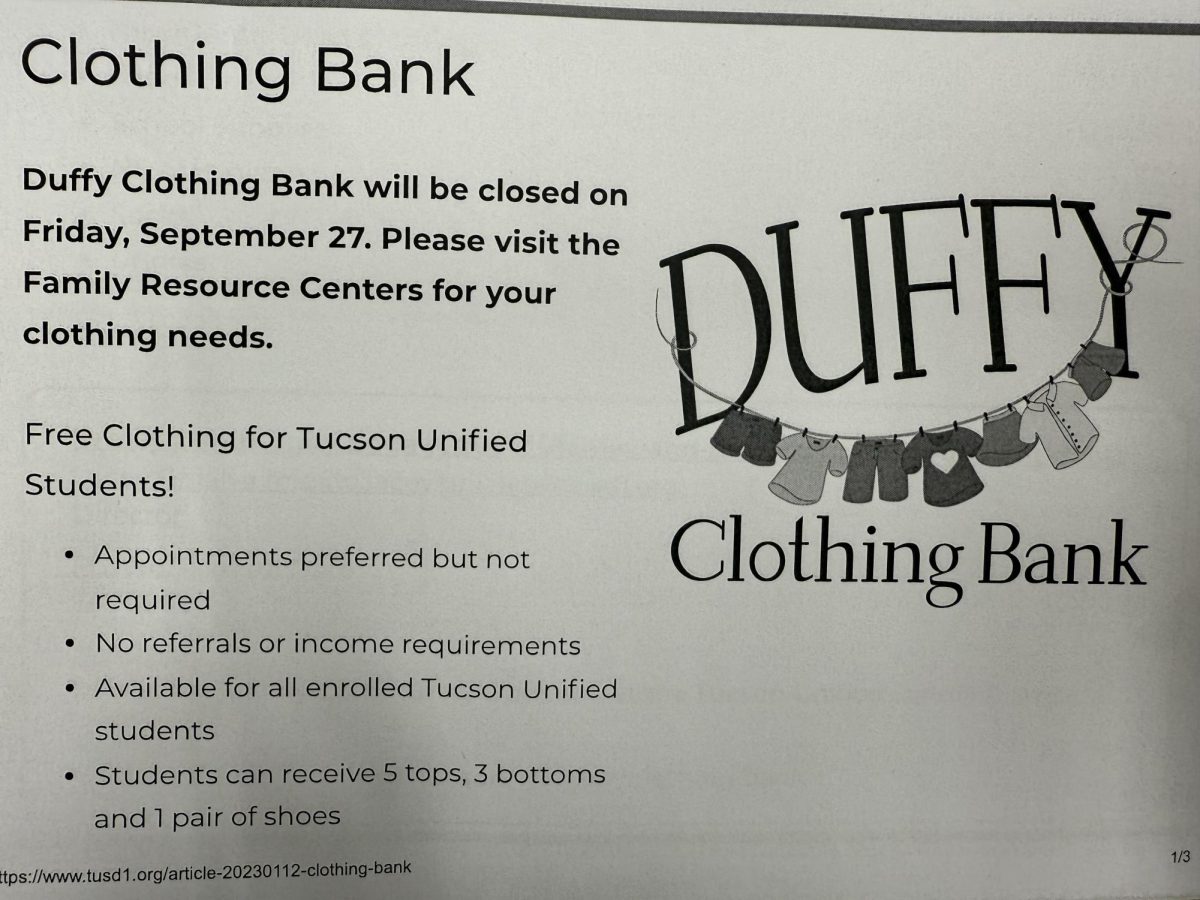 Clothing Bank Comes to Sahuaro