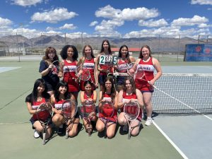 Girls' Tennis Grand Slam Senior Night
