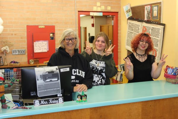 Mrs. krieg, and her student aids