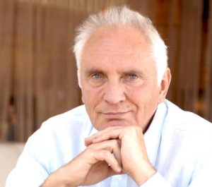 Terence Stamp during 2005 Cannes Film Festival - Terence Stamp Portraits at Orange Beach in Cannes, France. (Photo by J. Quinton/WireImage)