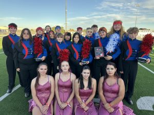 Band Seniors Take the Field For Their Last Halftime Show