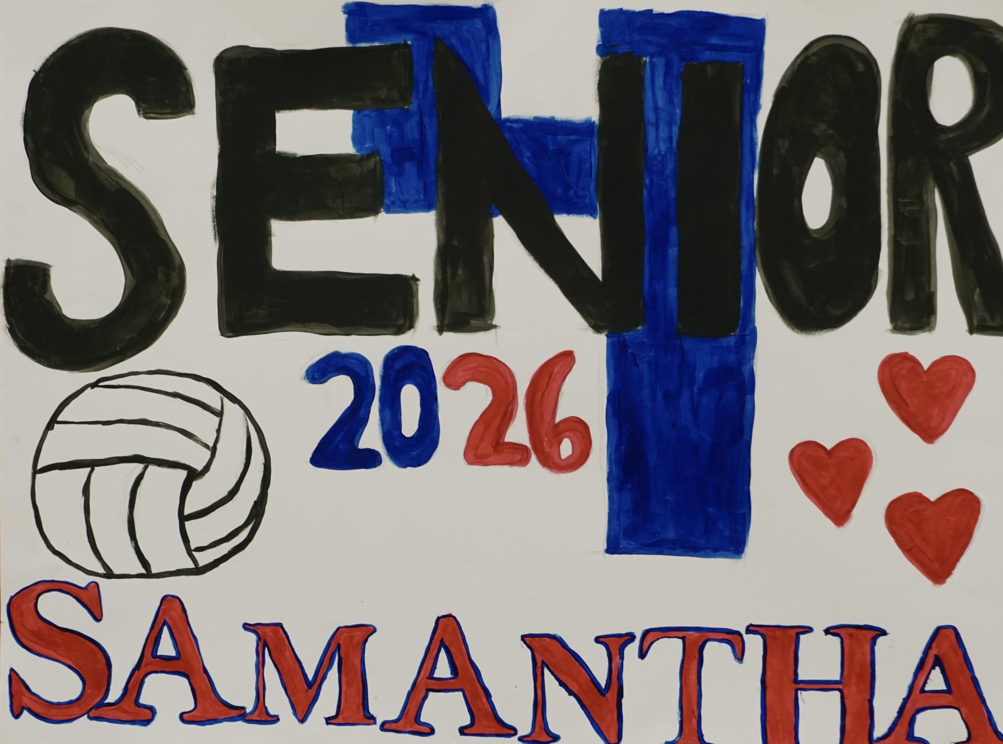 Two Volleyball Seniors Celebrate Senior Night 2025!