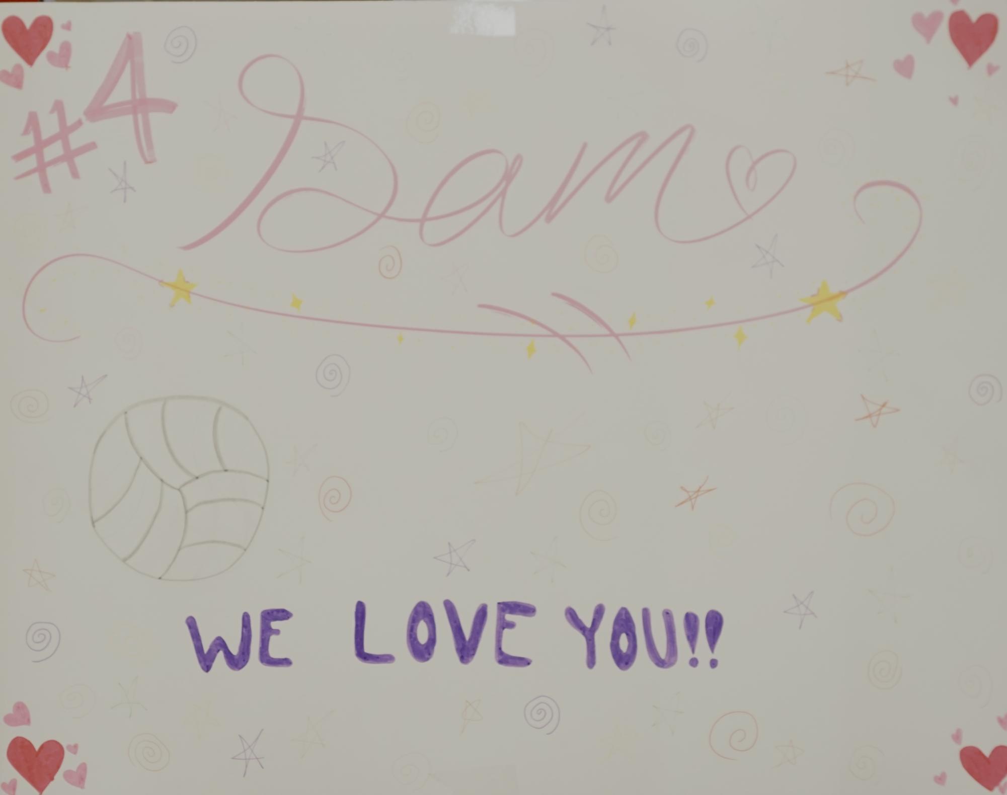 Two Volleyball Seniors Celebrate Senior Night 2025!