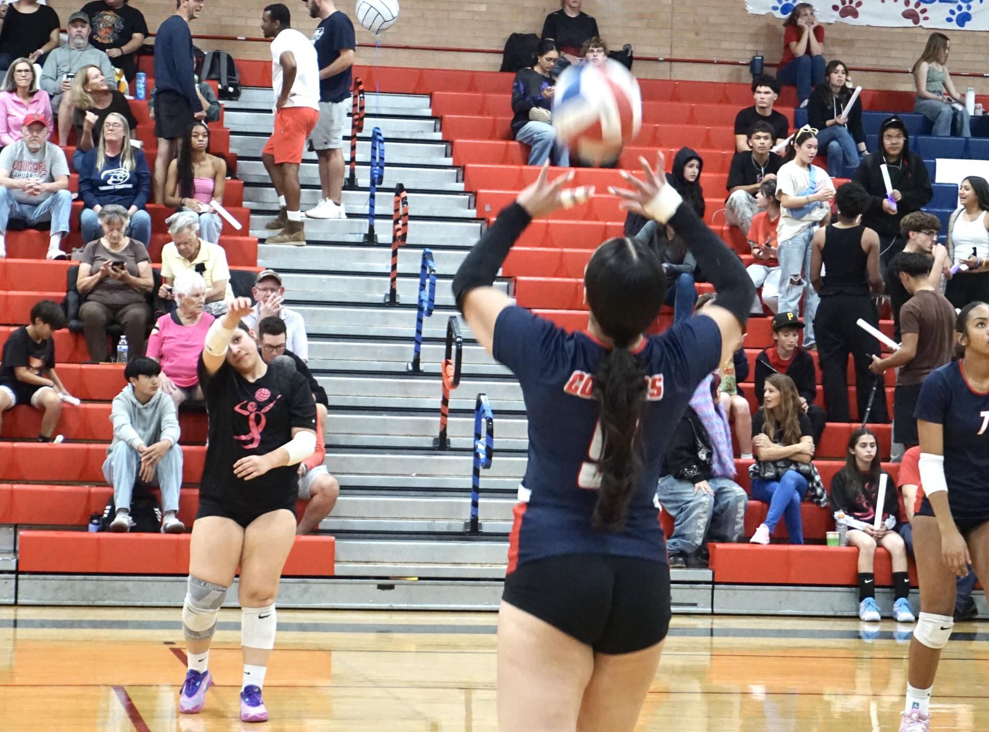 Two Volleyball Seniors Celebrate Senior Night 2025!
