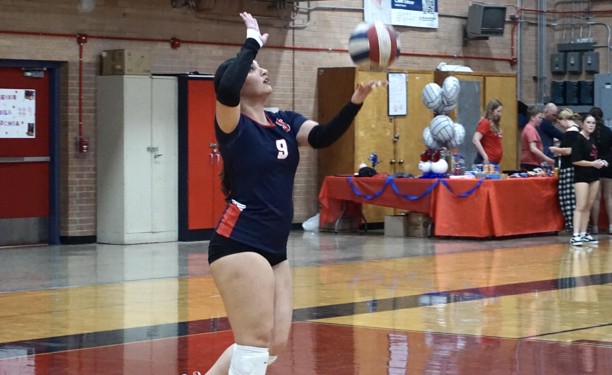 Two Volleyball Seniors Celebrate Senior Night 2025!