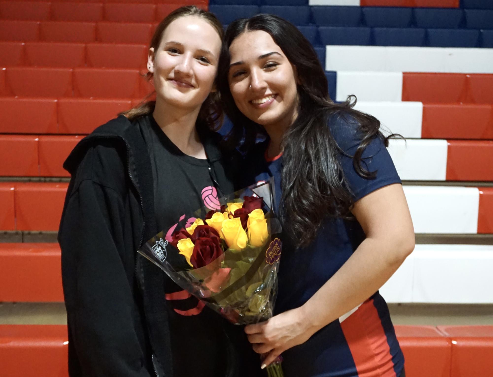 Two Volleyball Seniors Celebrate Senior Night 2025!