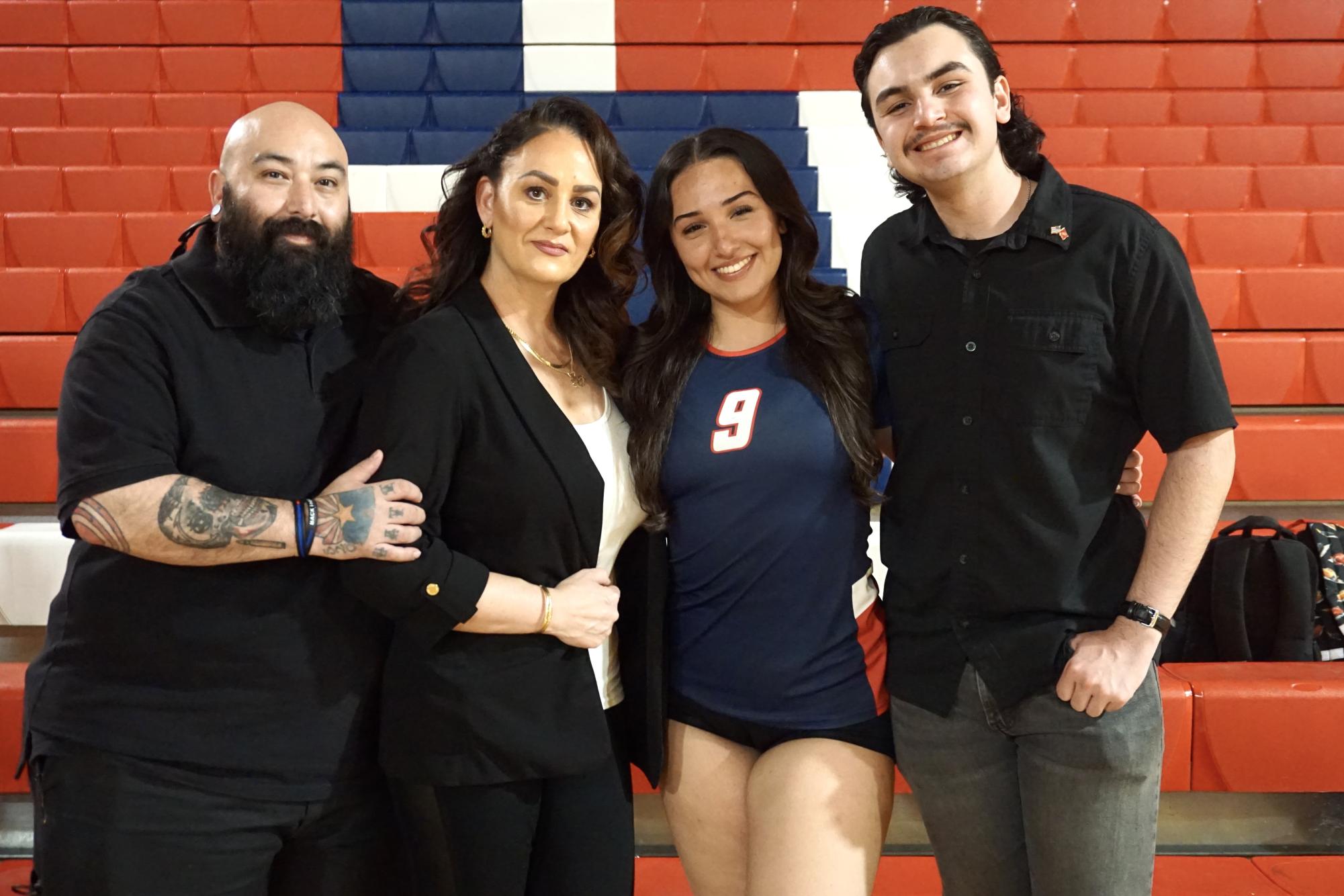 Two Volleyball Seniors Celebrate Senior Night 2025!