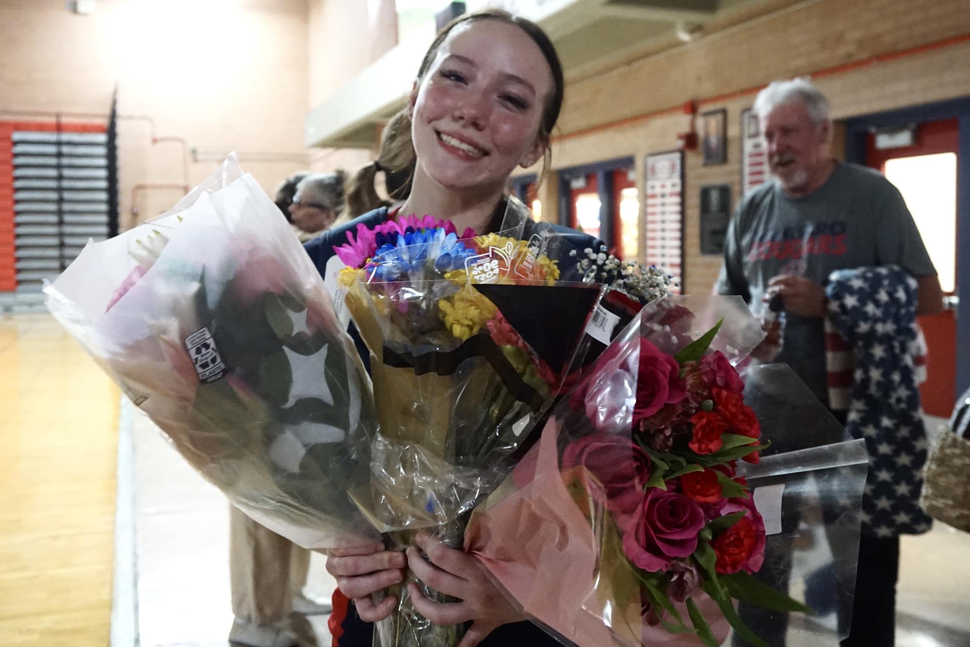 Two Volleyball Seniors Celebrate Senior Night 2025!